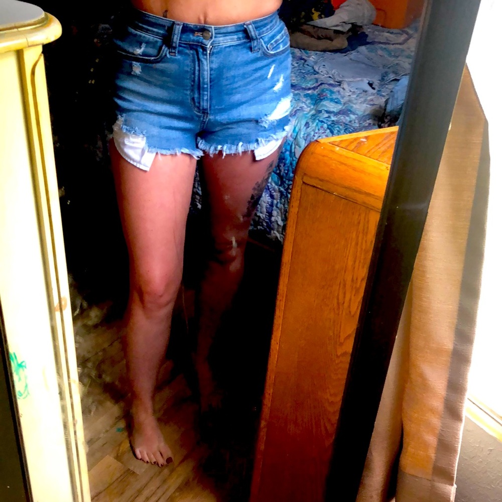 Pink shorts